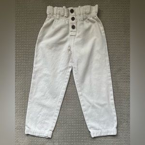 EUC girl’s paper bag Zara pants size 7